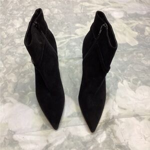 Manolo Blahnik Black Heeled Boots